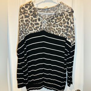 Lovely Boutique lightweight hoodie, perfect for early fall. Size XL